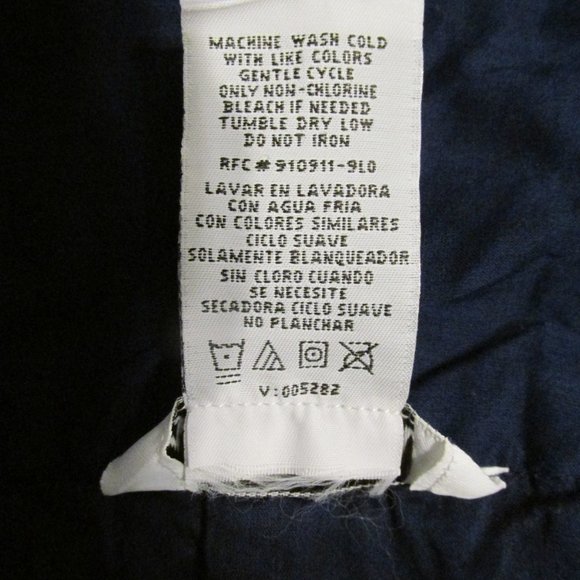 GEORGE WOMEN'S SIZE 18 SKIRT NAVY BLUE W/ TURQUOISE EMBROIDERY FEMININE NWT - Picture 10 of 10